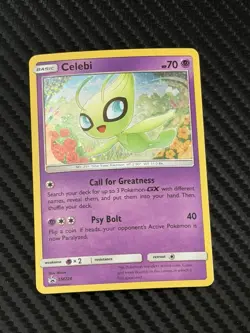 Celebi - SM224 - SM Black Star Promo Pokemon Card TCG SM Promo - Image 1