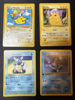 Huge Collection Bulk Lot of 600+ Pokemon Cards Mixed WOTC-XY Vintage HP-DAMAGED - Image 4