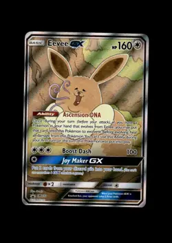 2019 Pokemon SM Black Star Promo: #SM233 Eevee GX Holo NM-MT OR BETTER - Image 1