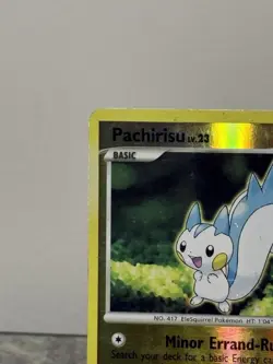 Pokemon Card Pachirisu 35/130 Reverse Holo Stamped Diamond & Pearl - NM - Image 2