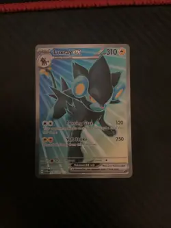 Luxray ex 195/167 Twilight Masquerade Ultra Rare Full Art Holo Pokemon TCG NM - Image 1