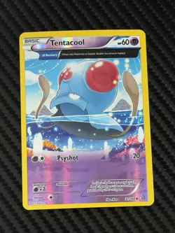 Pokemon TCG Tentacool Primal Clash 71/160 Reverse Holo Uncommon Card - Image 1