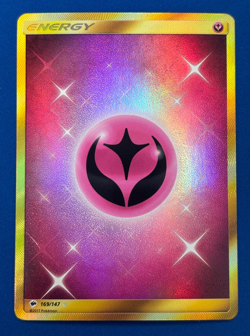 Pokemon TCG: FAIRY ENERGY Holo Secret Rare #169/147 * Burning Shadows 2017 - Image 1