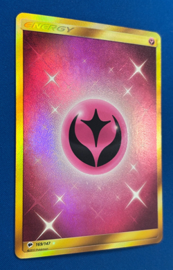 Pokemon TCG: FAIRY ENERGY Holo Secret Rare #169/147 * Burning Shadows 2017 - Image 2