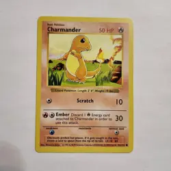 Charmander 46/102 Base Set Shadowless LP-NM POKEMON - Image 1