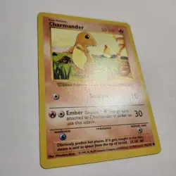 Charmander 46/102 Base Set Shadowless LP-NM POKEMON - Image 2