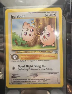 Igglybuff 36 Wotc Black Star Promo Pokemon - Image 1