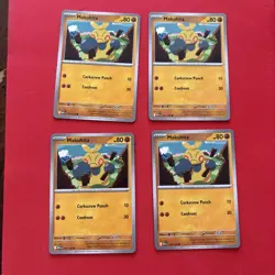 Makuhita 072/132 - Mega Evolution - Pokemon TCG - NM 4x Playset - Image 1
