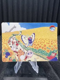 Pokemon Vintage Pocket Monsters Vending HOLO Prism Sticker Bandai 1999 Nintendo - Image 2