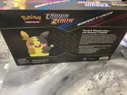 🌟NEW SEALED Pokemon Morpeko V-UNION TCG Premium Playmat Collection Crown Zenith - Image 2