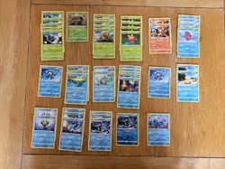 Pokemon Tcg Evolving Skies Common/Uncommon/Reverse Holo Bundle - Image 1