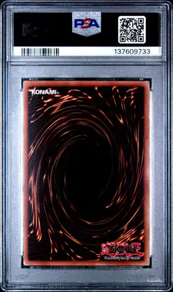 2002 YU-GI-OH! STARTER DECK: YUGI #006 DARK MAGICIAN PSA 4 - Image 2