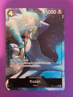 One Piece Kuzan (Alternate Art) OP02-096 Premium Booster -The Best- Foil - Image 1