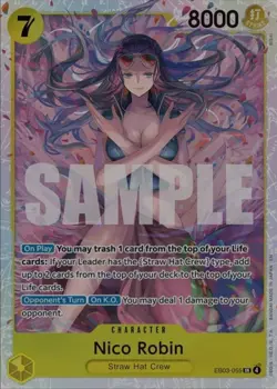 Nico Robin (055) EB03-055 Extra Booster: One Piece Heroines Edition Foil - Image 1