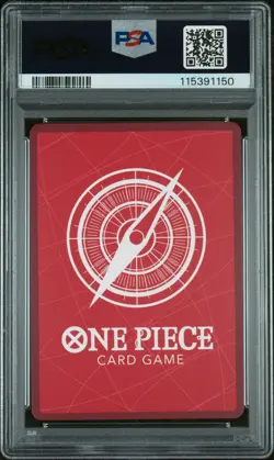2025 ONE PIECE OP10-ROYAL BLOOD ALTERNATE ART #001 SMOKER PSA 10 - Image 2