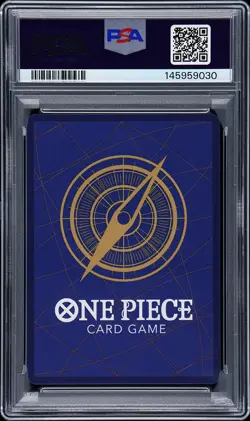 2024 ONE PIECE PRB01-PREMIUM BOOSTER MANGA ALT ART #120 SHANKS PSA 10 - Image 2