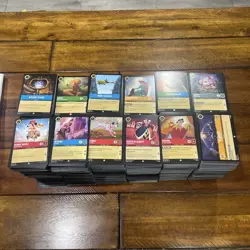 Disney Lorcana Bulk Lot 6000 Cards, C/U, Various Sets Never Played - Image 1