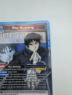 Roy Mustang SR UE09BT/FMA-1-055 Fullmetal Alchemist Union Arena TCG - Image 3