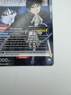 Roy Mustang SR UE09BT/FMA-1-055 Fullmetal Alchemist Union Arena TCG - Image 5
