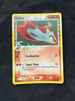 Latias 21/110 Holo Holon Phantoms Delta Species Pokemon Card TCG - LP Rare - Image 1