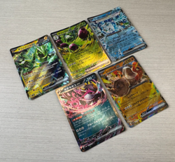 Lot of 5 Japanese Pokemon EX Cards NM - Image 4