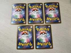 Lot of 5 Japanese Pokemon EX Cards NM - Image 5