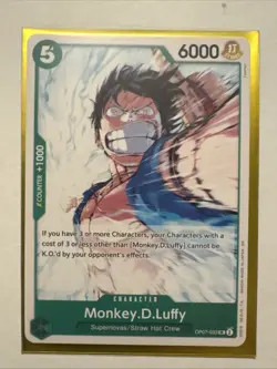 ONE PIECE 28 CARD LOT LUFFY NAMI ZORO CHOPPER ROBIN PRE-ERRATA OP01 ROMANCE DAWN - Image 4