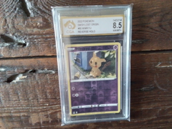 Pokemon Cards promo Holo 080/196 Mimikyu ar sr ex graded slab card gold art b33 - Image 1