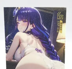 Goddess Story - Anime Waifu Trading Card - Raiden Shogun - Image 1