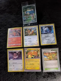 Lot Of 7 Pokemon Promo Cards Snorlax Tepig Eevee Duraludon Eevee Pawmot Trainer - Image 1