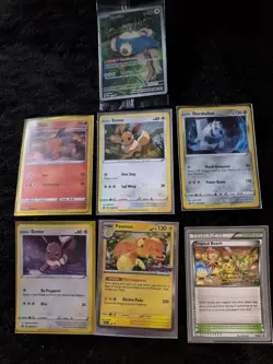 Lot Of 7 Pokemon Promo Cards Snorlax Tepig Eevee Duraludon Eevee Pawmot Trainer - Image 2
