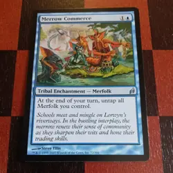 Mtg Merrow Commerce VLP/NM Lorwyn Merfolk Tribal Enchantment Magic Card - Image 2