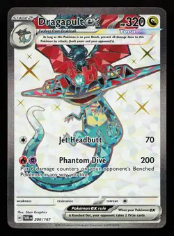 Dragapult ex 200/167 Ultra Rare Twilight Masquerade Pokemon Card - Image 1