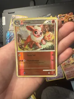 Pokemon TCG Flareon 44/95 Call of Legends 2011 Reverse Holo Card - Image 1