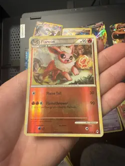 Pokemon TCG Flareon 44/95 Call of Legends 2011 Reverse Holo Card - Image 2