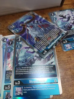 Lot Of Approx 400 Digimon TRADING CARDS. Foils. Holos. Rare. Unsearched - Image 3