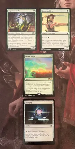 MtG Custom Commander Mono Green Beefcakes - Ghalta, Primal Hunger - Bracket 2 - Image 3