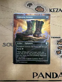 Lightning Greaves (Borderless) Commander: the Lost Caverns of Ixalan Regular - Image 1