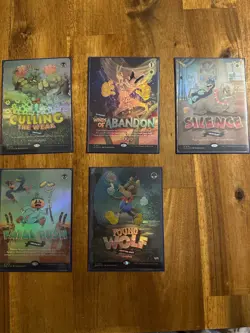 Secret Lair: Twisted Toons Rainbow Foil NM - Image 1