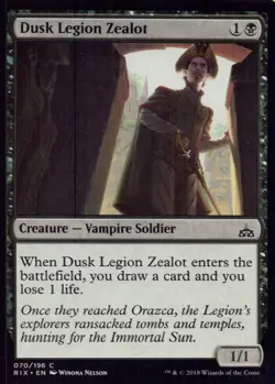 Rivals of Ixalan #70 Dusk Legion Zealot - Image 1