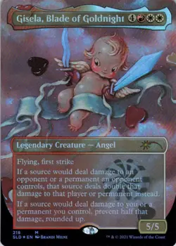MTG Gisela, Blade of Goldnight (218) | NM Foil | Secret Lair Valentine's {SLD} - Image 2