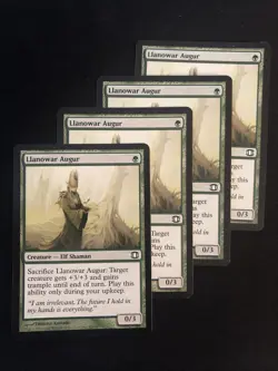 4 x Llanowar Augur(NM) - Future Sight - MTG - Image 1