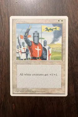 MTG CRUSADE 4th Edition NM Front - Image 1