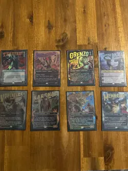 Secret Lair: Outlaw Anthology Vol. 1 and 2 Set Rainbow Foil NM - Image 1