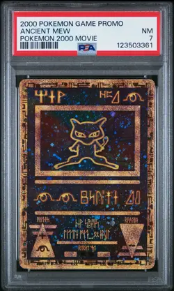 2000 POKEMON GAME MOVIE POKEMON 2000 MOVIE ANCIENT MEW PSA 7 - Image 1