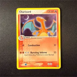 Pokemon TCG Charizard 6/108 EX Power Keepers Rare Regular 2007 Sugimori LP - Image 1