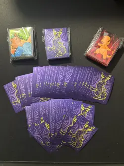 Pokemon TCG Loose Sleeves Obsidian Flames Scarlet Violet Paldea Walking Wake - Image 2