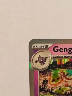 Gengar 094/165 - Pokemon 151 - Holo Rare Holofoil Near-Mint NM - Image 3