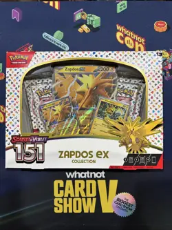 🔥Pokemon TCG Scarlet & Violet - 151 Zapdos Ex Collection Brand New & Sealed🔥 - Image 1