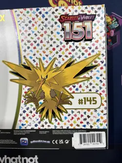 🔥Pokemon TCG Scarlet & Violet - 151 Zapdos Ex Collection Brand New & Sealed🔥 - Image 4